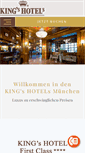 Mobile Screenshot of kingshotels.de